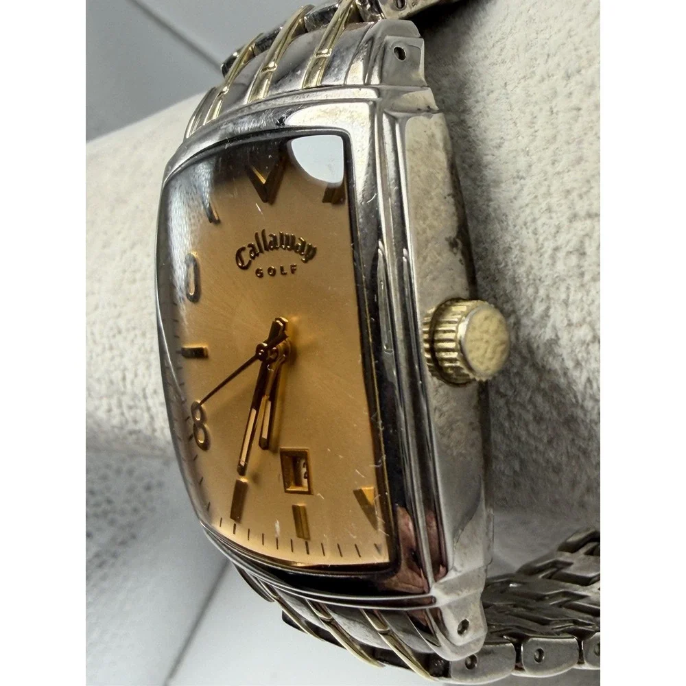 Callaway FMDCY106 New Battery Mens Golf Watch Warbird 35MM 7.5
